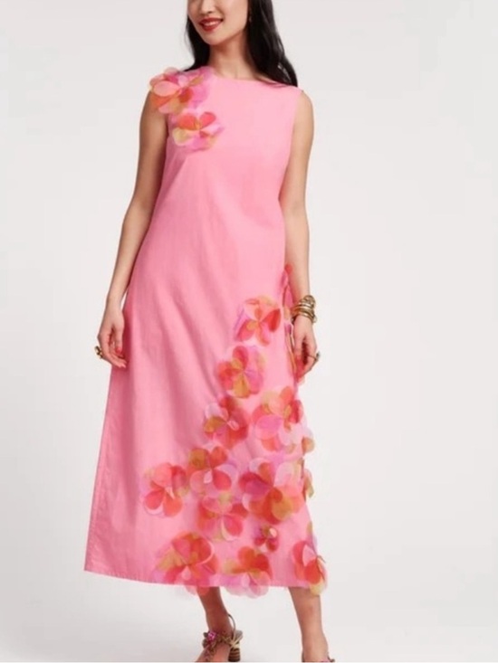 Frances Valentine Dresses & Skirts - NWT Frances Valentine Origami Dress With Organza Flowers